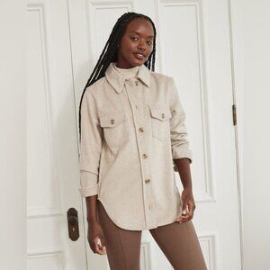 Bluenotes Oversized Cream Shacket – Size XL